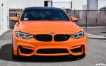 BMW M3 Sedan Fire Orange by EAS 2018 года